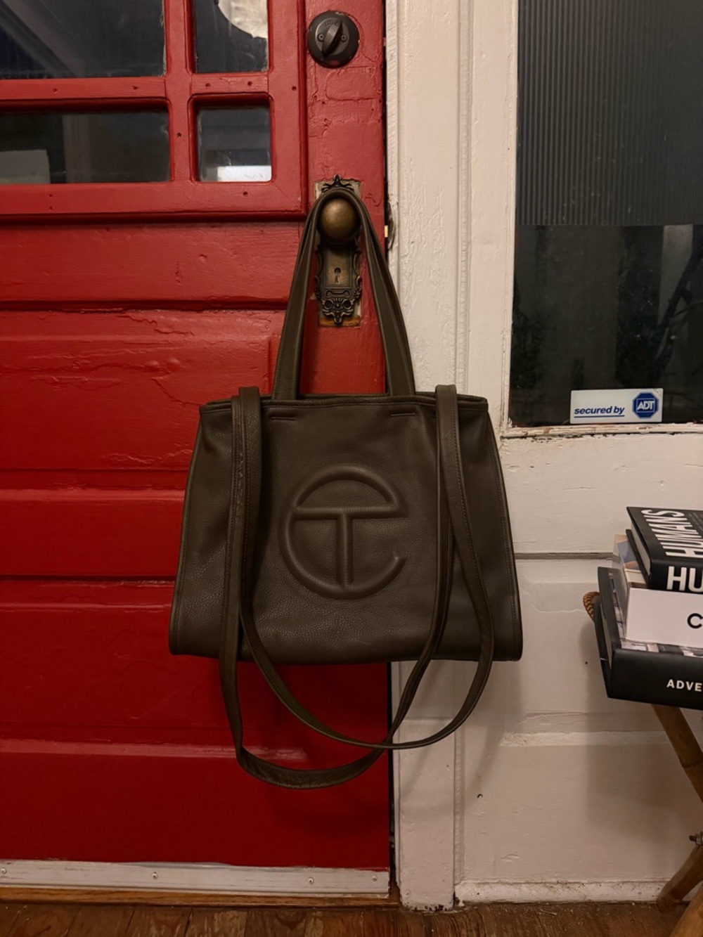 Telfar x Wilson’s Leather Umber Medium Shopping Bag